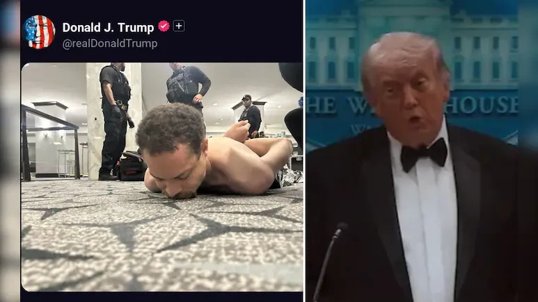 होटल में गोलीबारी से हड़कंप, ट्रंप बोले- “एजेंट ने बहादुरी से संभाली स्थिति”