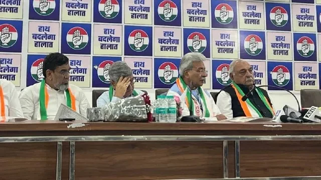 हरियाणा कांग्रेस ने निकाय चुनाव 2026 का घोषणापत्र किया जारी