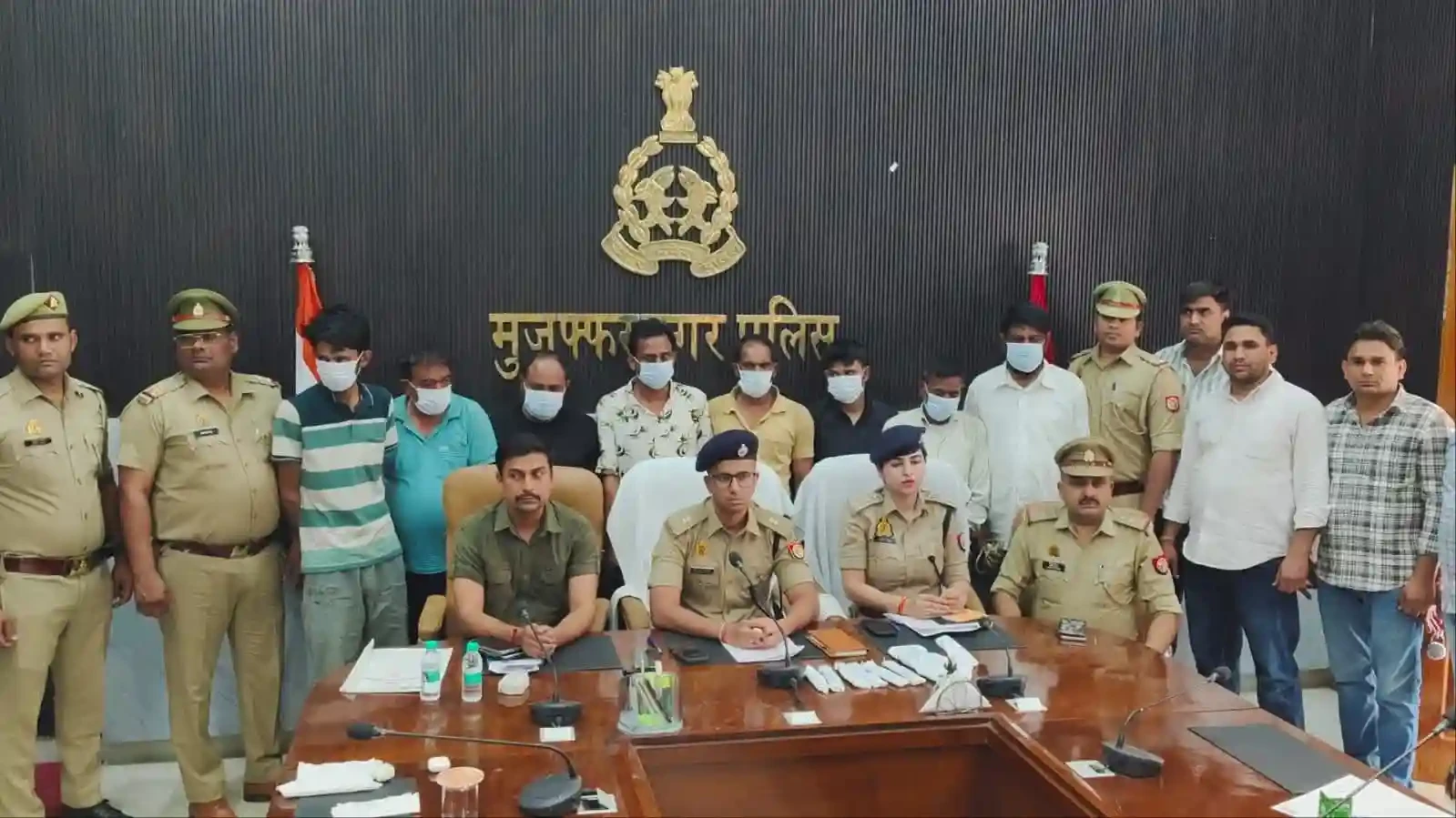 मुजफ्फरनगर: बसों में जेब काटने वाले गैंग का पर्दाफाश, मुठभेड़ के बाद 8 आरोपी दबोचे