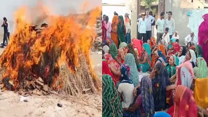 कासगंज में दर्दनाक हादसा: दंपती और मासूम बेटे की एक साथ उठी अर्थी