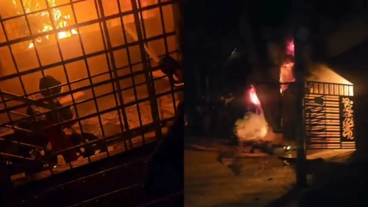 बेंगलुरु: पीजी बिल्डिंग में भीषण आग, जान बचाने के लिए 4 मंजिला इमारत से कूदीं युवतियां