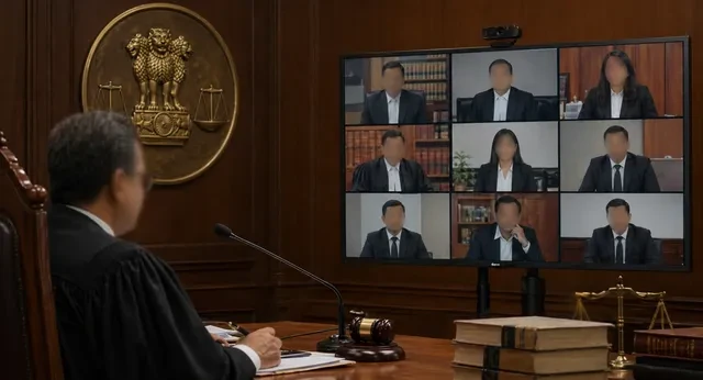 दिल्ली हाई कोर्ट में चीफ जस्टिस कर रहे थे सुनवाई, स्क्रीन पर अचानक चल पड़ा अश्लील वीडियो