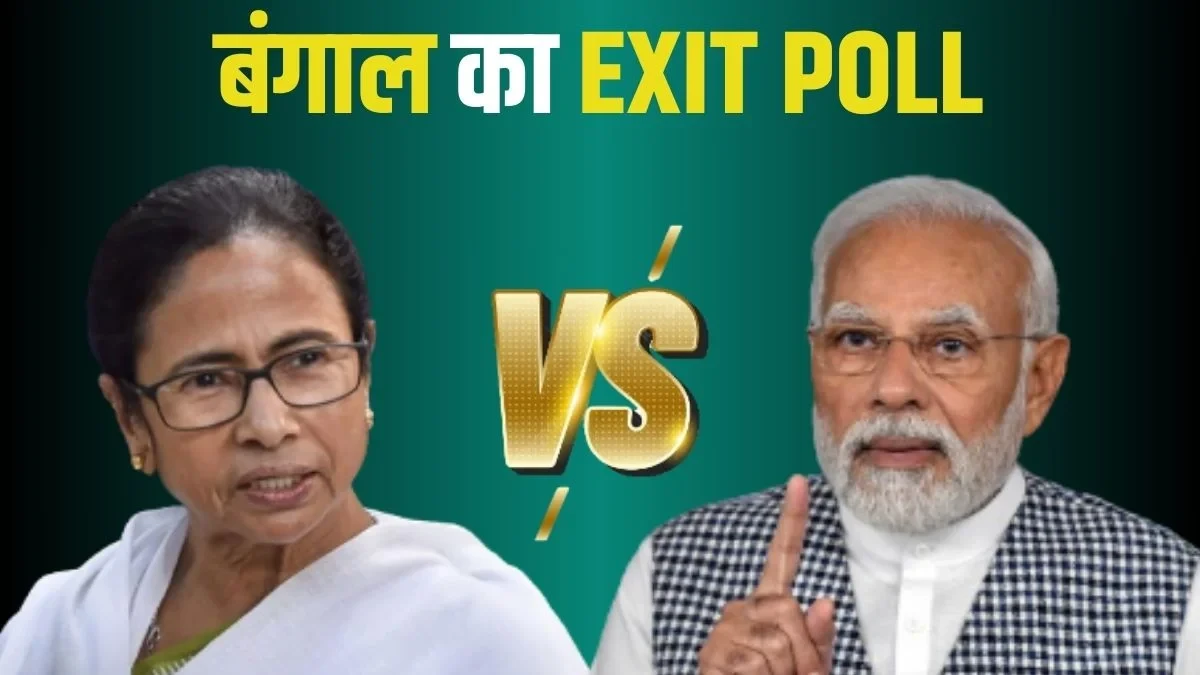 बंगाल एग्जिट पोल में बड़ा उलटफेर, भाजपा को बहुमत का अनुमान