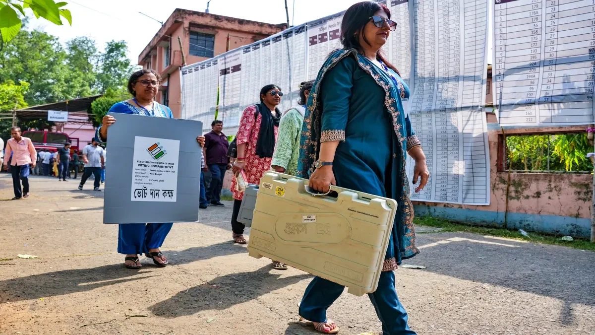पश्चिम बंगाल में रिकॉर्ड मतदान, 92.52% तक पहुंचा आंकड़ा