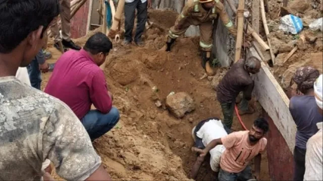 लखनऊ: खुदाई के दौरान मिट्टी धंसी, एक मजदूर की मौत