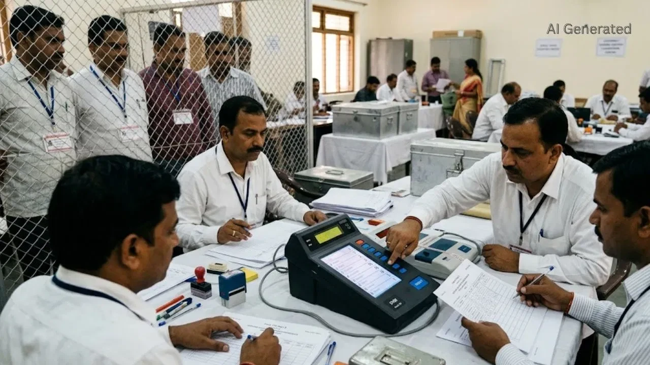 पश्चिम बंगाल चुनाव रुझान: भाजपा 135 और टीएमसी 107 सीटों पर आगे