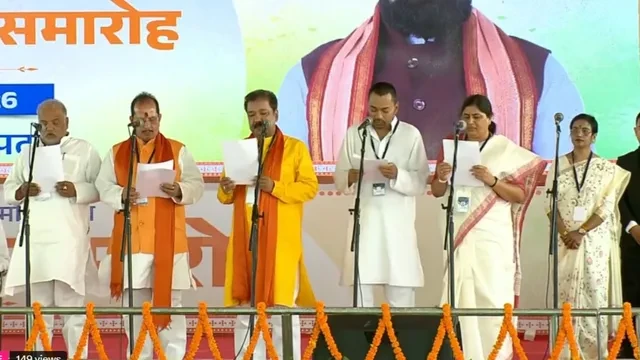 बिहार कैबिनेट विस्तार: नीतीश के बेटे निशांत कुमार ने ली मंत्री पद की शपथ