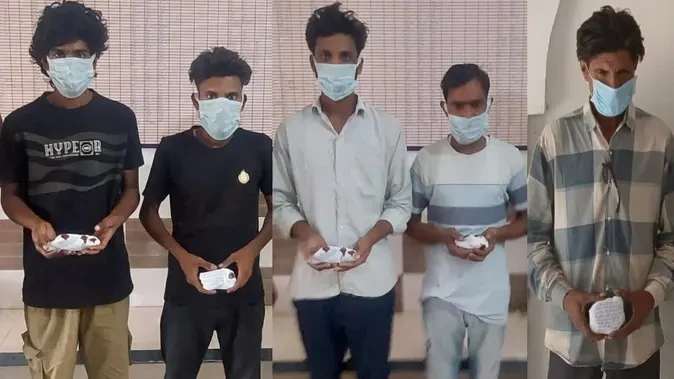 शामली: चवन्नी-अठन्नी कोड से स्मैक बिक्री का खुलासा, 5 तस्कर गिरफ्तार