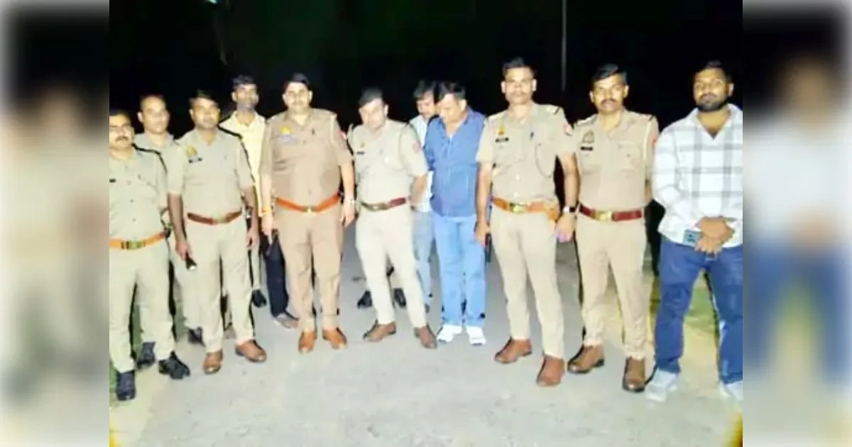 मुजफ्फरनगर में पुलिस मुठभेड़, दो शातिर बदमाश गोली लगने के बाद गिरफ्तार