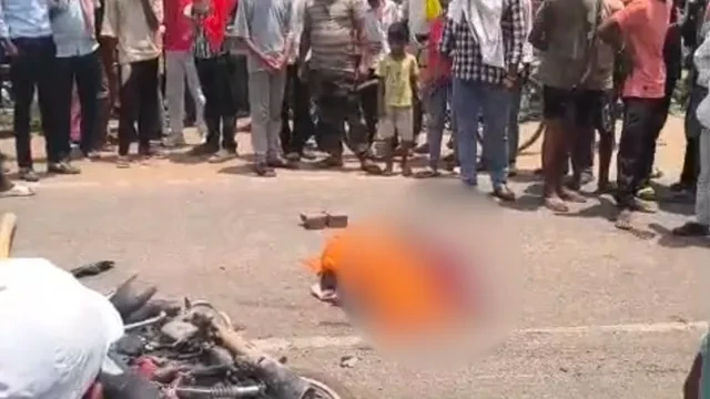 आरा में भीषण सड़क हादसा, स्कॉर्पियो की टक्कर से एक की मौत, दूसरा घायल