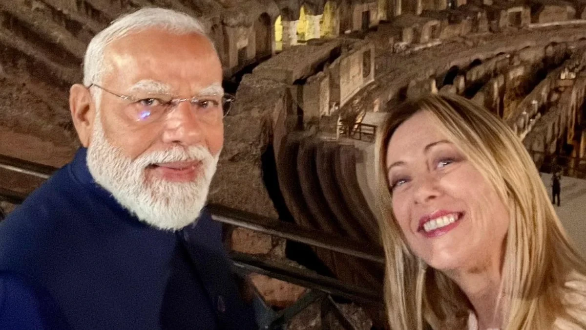 रोम में पीएम मोदी का भव्य स्वागत, मेलोनी बोलीं- ‘Welcome My Friend’