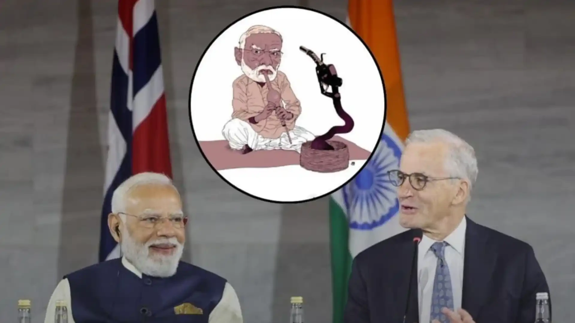 PM मोदी के दौरे के बाद नॉर्वे के अखबार में छपे 'सपेरे' वाले कार्टून पर मचा बवाल