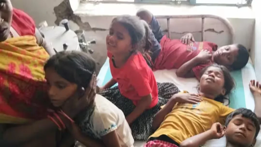 नालंदा स्कूल में मिड-डे मील खाने से 3 दर्जन से अधिक बच्चे बीमार