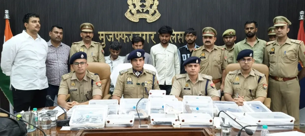 मुजफ्फरनगर में अवैध हथियार फैक्ट्री का भंडाफोड़, मास्टरमाइंड सोनू गिरफ्तार