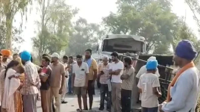 फिरोजपुर में पिकअप और ट्रॉली की टक्कर में 8 की मौत, 15 से अधिक लोग घायल