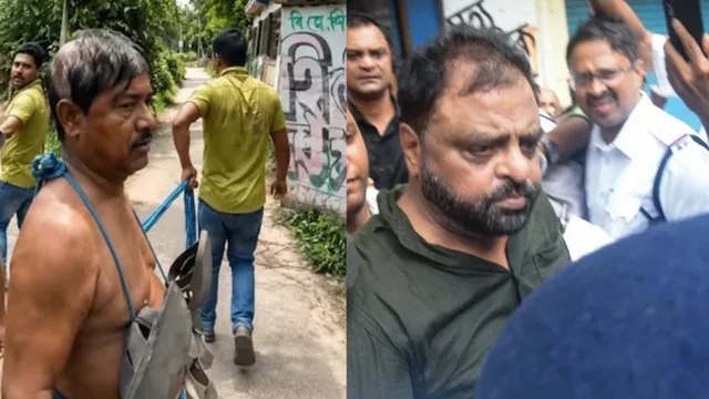 टीएमसी के कई नेताओं पर एक्शन: किसी का मुंडवाया सिर तो किसी को साड़ियों के ढेर में से दबोचा