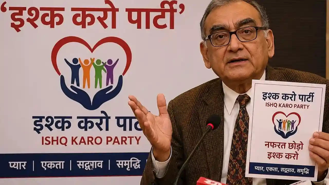 CJP के बाद अब पूर्व जज मार्कंडेय काटजू ने लॉन्च की 'इश्क करो पार्टी'