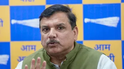 इंदौर में संजय सिंह का केंद्र सरकार पर हमला, विदेश नीति और शिक्षा पर उठाए सवाल