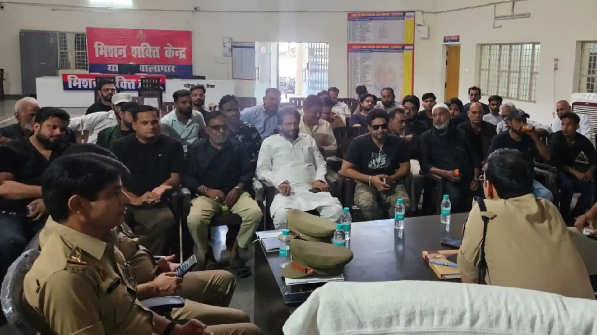 मुजफ्फरनगर: मोहर्रम को लेकर खालापार में पीस कमेटी की बैठक, दिए शांति के निर्देश