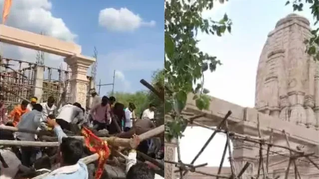 महाराष्ट्र: मारुति मंदिर में छत गिरने से 30-40 श्रद्धालु मलबे में दबे