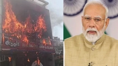 लखनऊ अग्निकांड पर PM मोदी ने जताया शोक, मृतकों के परिजनों को 2-2 लाख रुपये मुआवजे का ऐलान