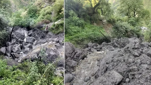 किन्नौर में बादल फटने से भरी तबाही, सड़कें और पेयजल व्यवस्था बाधित