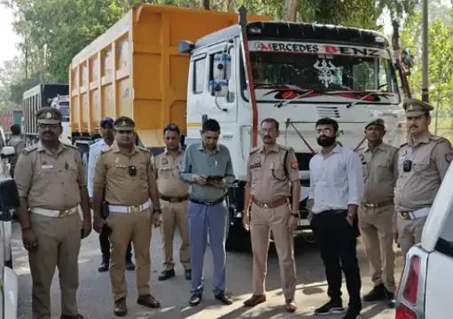 मुजफ्फरनगर: खनन माफियाओं पर प्रशासन का शिकंजा, एक महीने में 64 वाहनों पर कार्रवाई