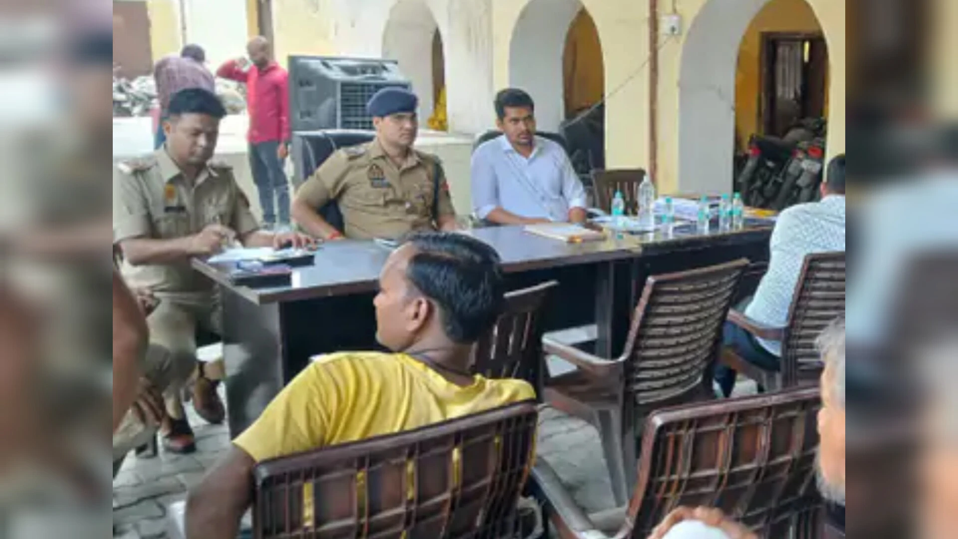 मुजफ्फरनगर: पुरकाजी में थाना समाधान दिवस, अधिकारियों ने सुनी जनता की फरियाद