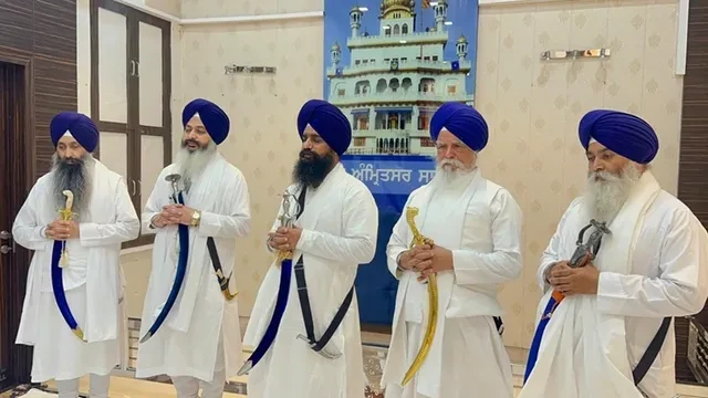अकाल तख्त के सामने पेश हुए पंजाब के सिख मंत्री-विधायक, कानून में संशोधन पर चर्चा