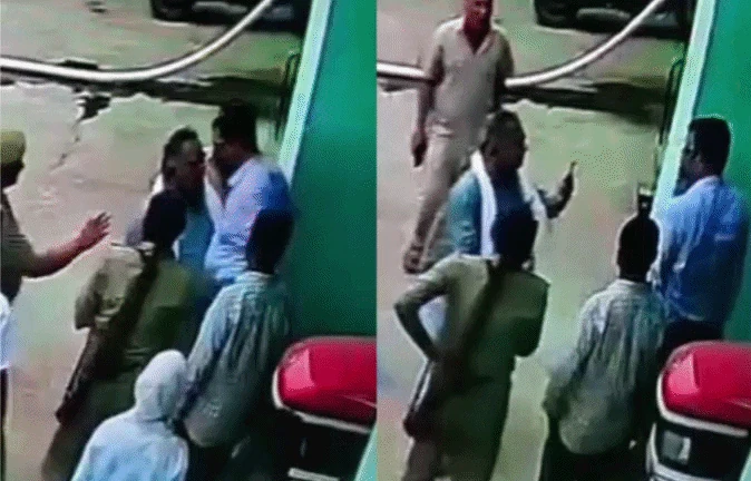 CCTV में कैद हुआ उरई का विवाद, SDM पर अभद्रता और धक्का-मुक्की के आरोप