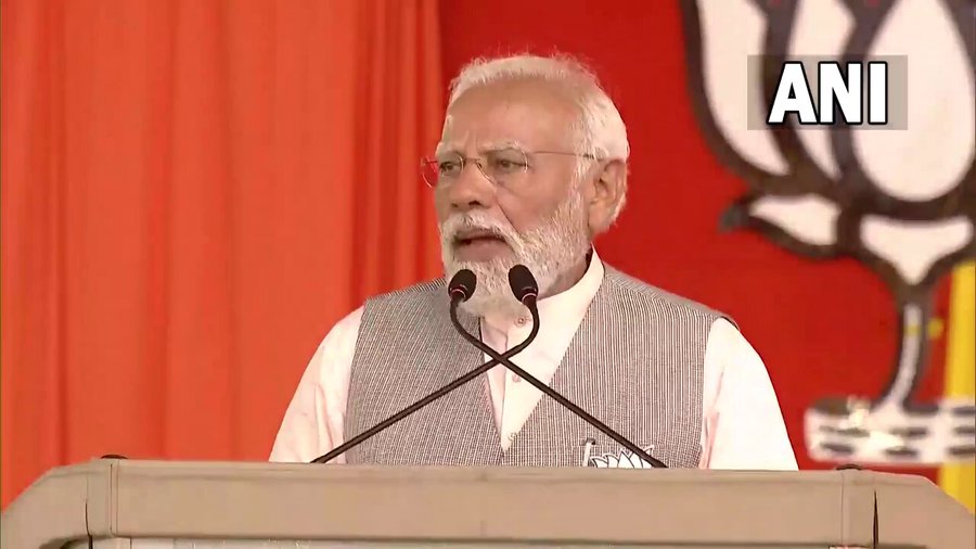 पालनाडु में मोदी का हुआ जोरदार स्वागत, पीएम ने गिनवाई एनडीए  की उपलब्धियां