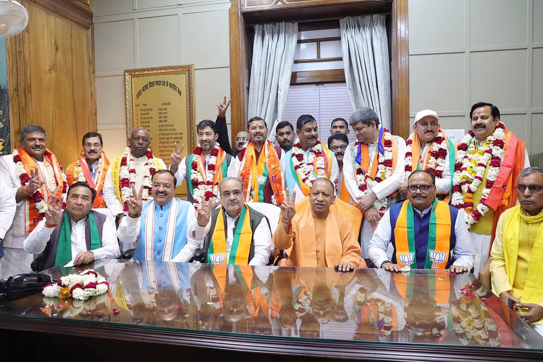 यूपी विधान परिषद चुनाव: एनडीए के 10 और सपा के तीन प्रत्याशियों ने दाखिल किया नामांकन