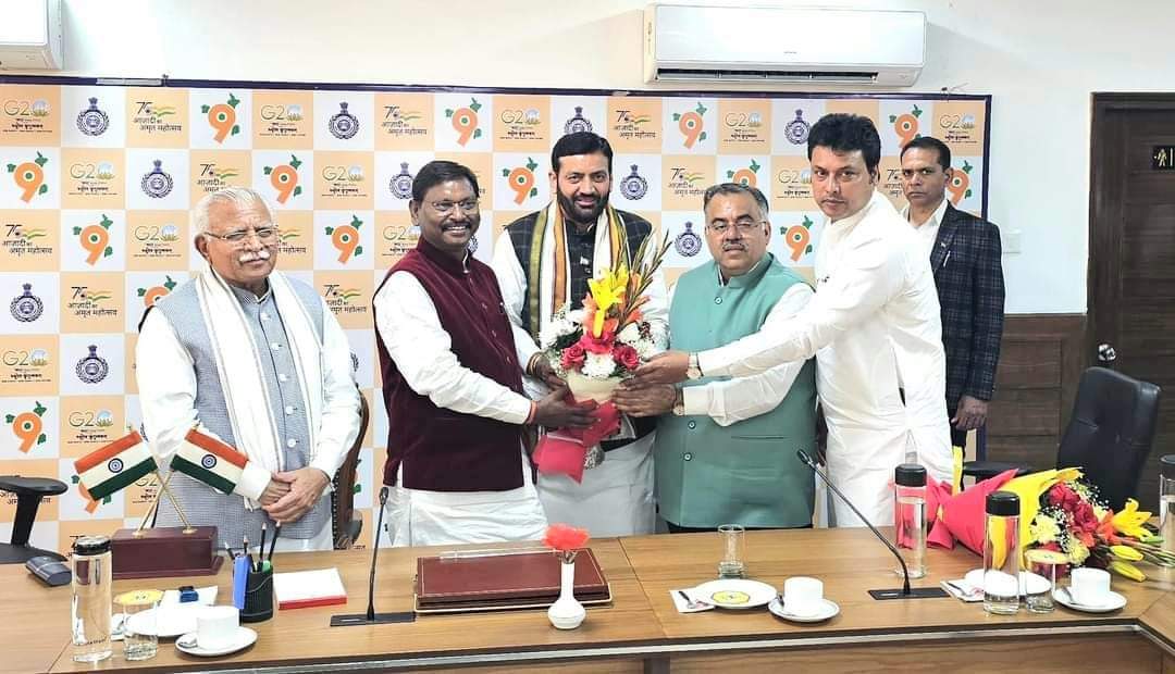 हरियाणा के अगले मुख्यमंत्री होंगे नायब सिंह सैनी, विधायक दल की बैठक में लगी मुहर