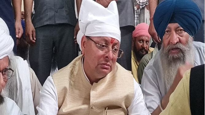 बाबा तरसेम सिंह की हत्या पर रो पड़े उत्तराखंड के मुख्यमंत्री