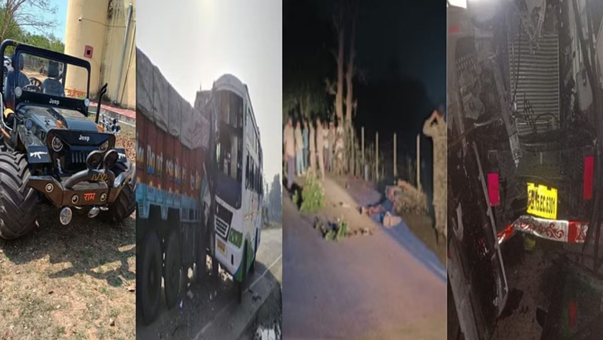 छत्तीसगढ़ के कई जिलों में सड़क हादसे के शिकार हुए लोग; 8 की मौत