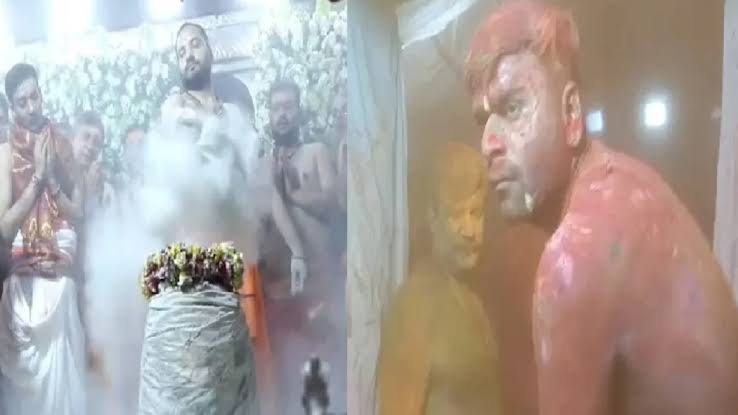 मप्र: महाकाल मंदिर में गुलाल उड़ाते ही लगी आग, 13 झुलसे