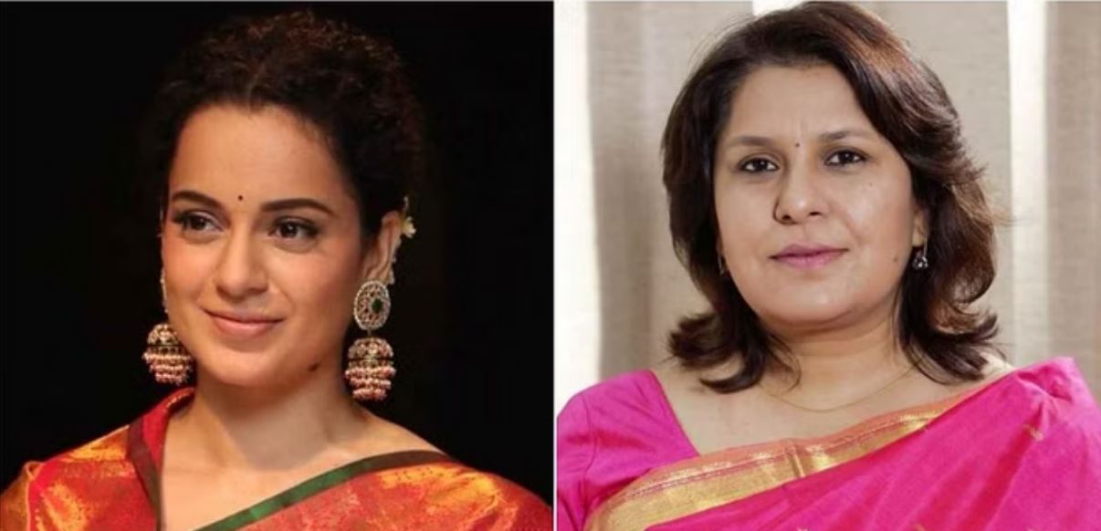 असल और फिल्मी दुनिया में फर्क, कंगना पर सुप्रिया श्रीनेत के आपत्तिजनक पोस्ट पर भाजपा