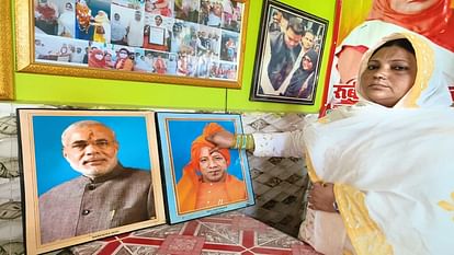देश में सीएए लागू होने पर रूबी खान ने मनाई खुशी, मोदी-योगी की तस्वीर पर अपने खून से किया तिलक
