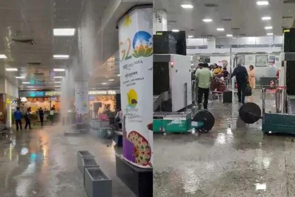 बारिश-तूफान से गुवाहाटी एयरपोर्ट की छत उड़ी; जलपाईगुड़ी में चार की मौत