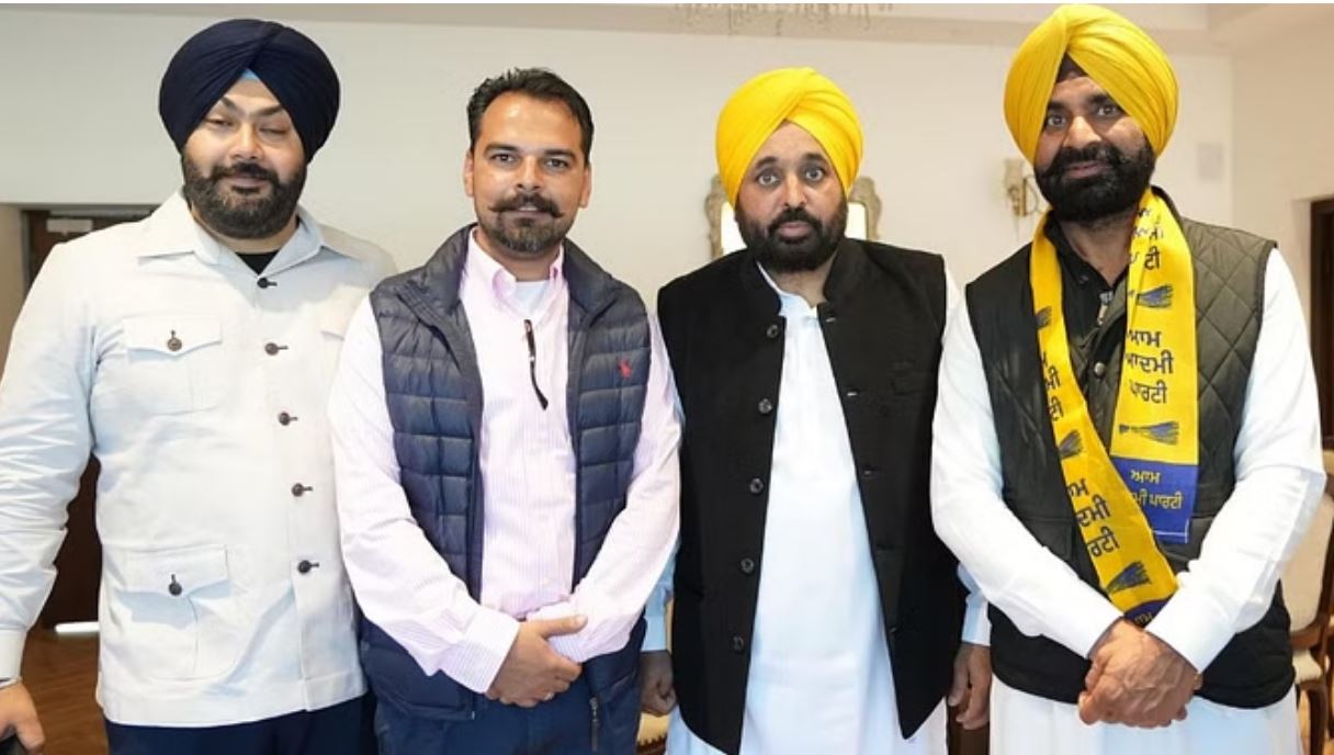 पंजाब: कांग्रेस छोड़ आम आदमी पार्टी में शामिल हुए गुरप्रीत जीपी