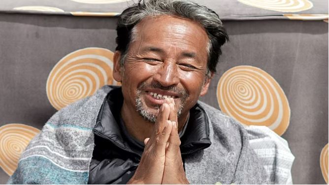 लद्दाख: सोनम वांगचुक ने 21 दिवसीय जलवायु उपवास किया समाप्त