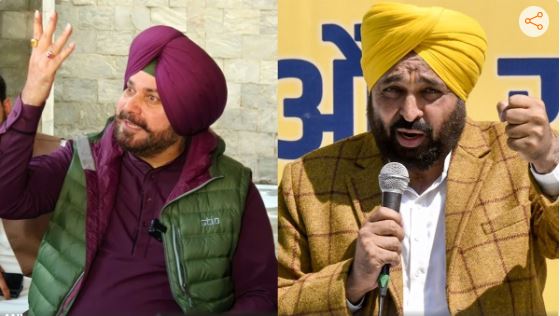 नवजोत सिंह सिद्धू का धमाकेदार दावा, कांग्रेस में आना चाहते थे भगवंत मान