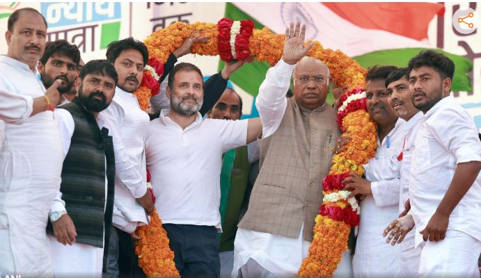 न्याय यात्रा: खड़गे और राहुल का पीएम मोदी पर वार, बताया झूठों के सरदार