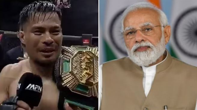 मणिपुर के एमएमए फाइटर ने प्रधानमंत्री मोदी से की खास अपील