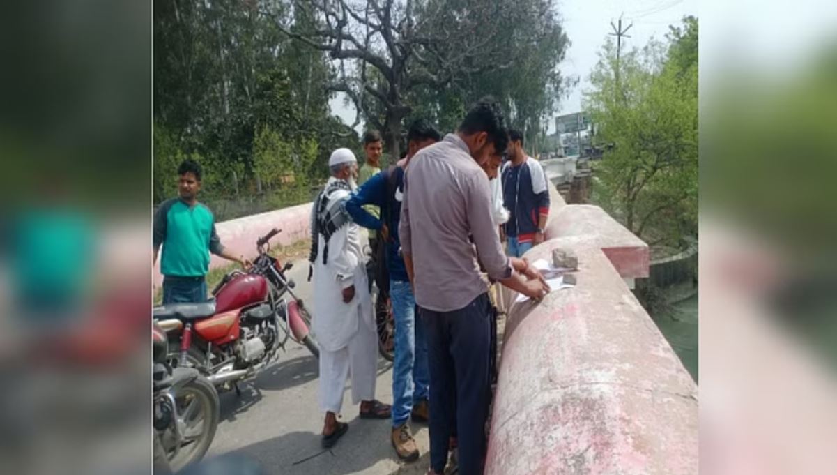 मुजफ्फरनगर: एसएसपी के नाम चिट्ठी छोड़ी और गंगनहर में लगा दी छलांग