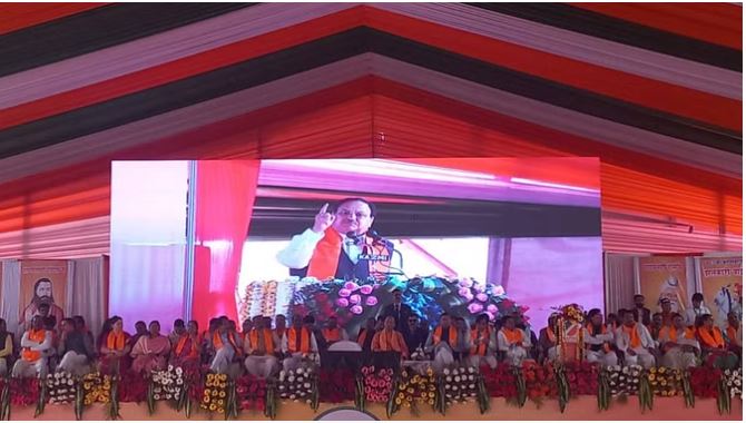 भ्रष्टाचार करने वाली पार्टियां जेल में... या तो बेल में हैं: नड्डा