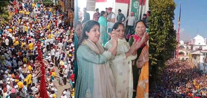 देहरादून: झंडे जी के आरोहरण को उमड़ा आस्था का सैलाब