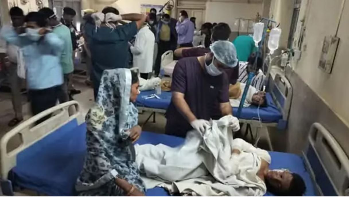 कोटा: शिव बरात के दौरान करंट की चपेट में आने से 14 बच्चे झुलसे