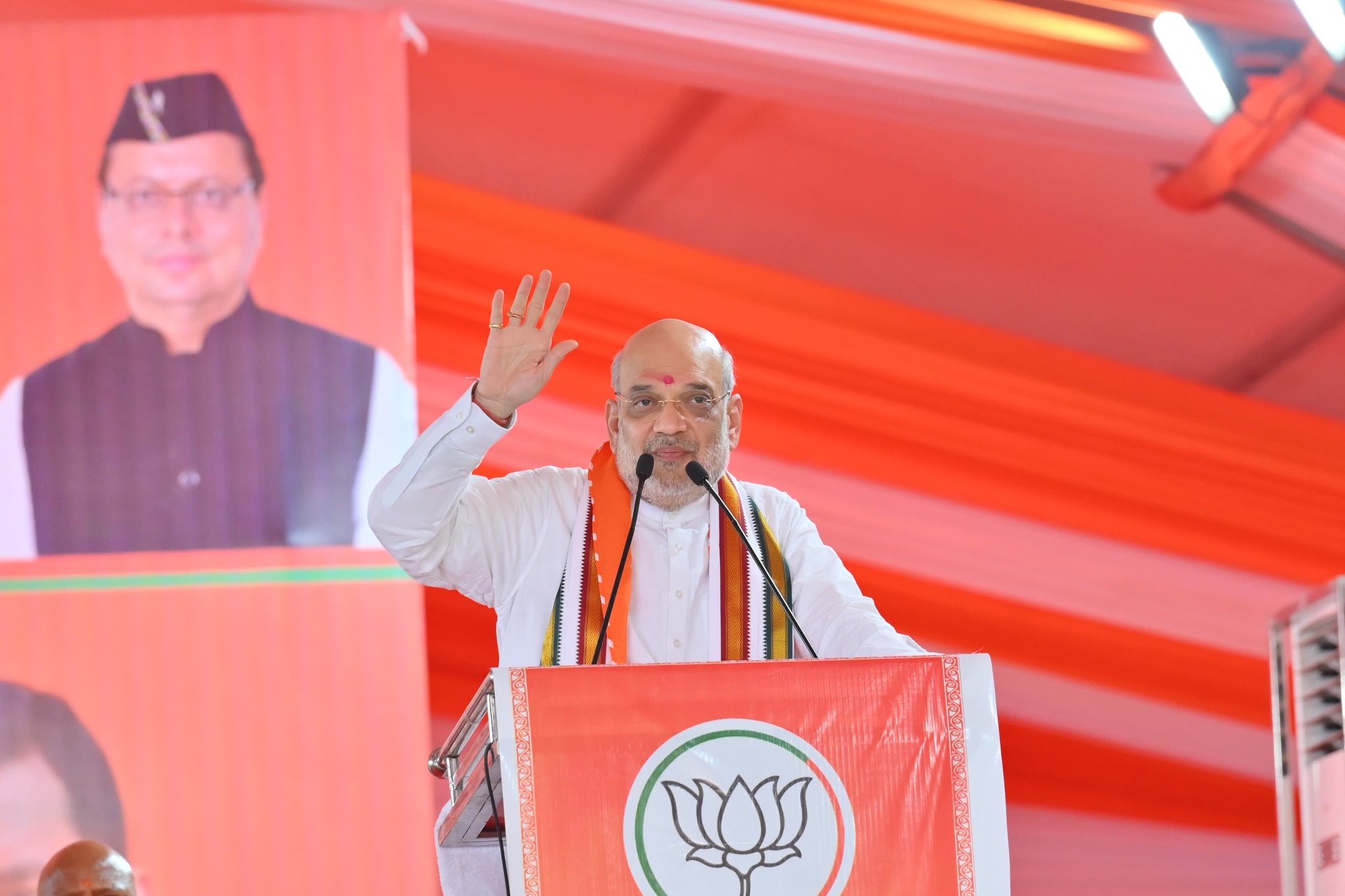 कोटद्वार में अमित शाह की जनसभा, भाजपा प्रत्याशी समर्थन में की वोट की अपील