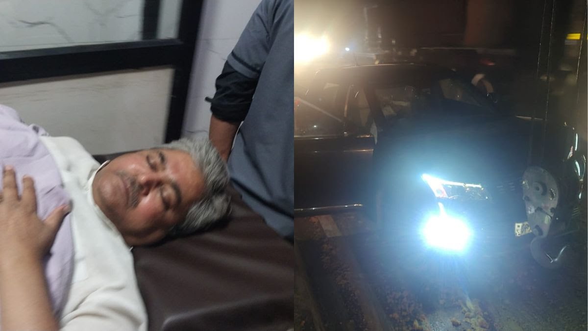 बीजेपी के राष्ट्रीय महासचिव दुष्यंत गौतम सड़क दुर्घटना में घायल